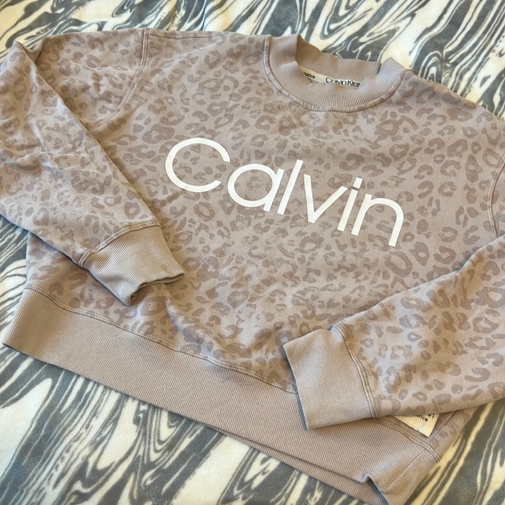 Calvin Klein cropped sweater